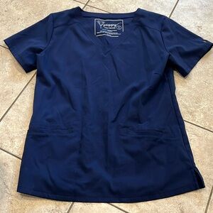 Navy Scrub top